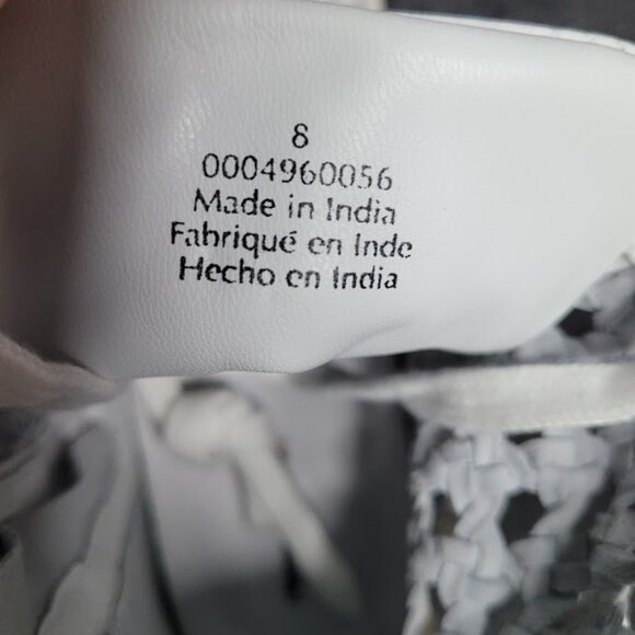 NIB Free People - Hayes High Top Sneaker - Ivory Sz 8 - Picture 8 of 12